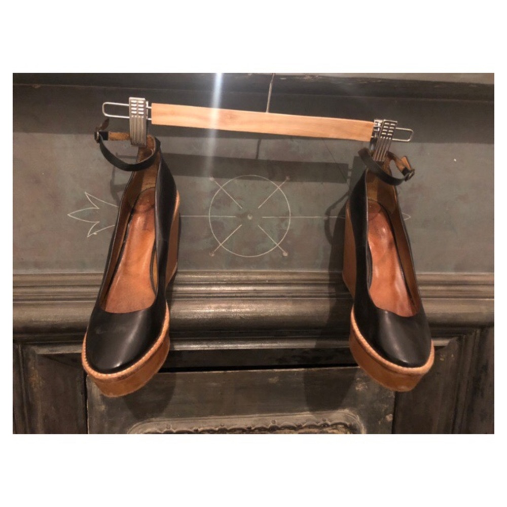 Isabel Marant Platform Wedge W/ Ankle Strap